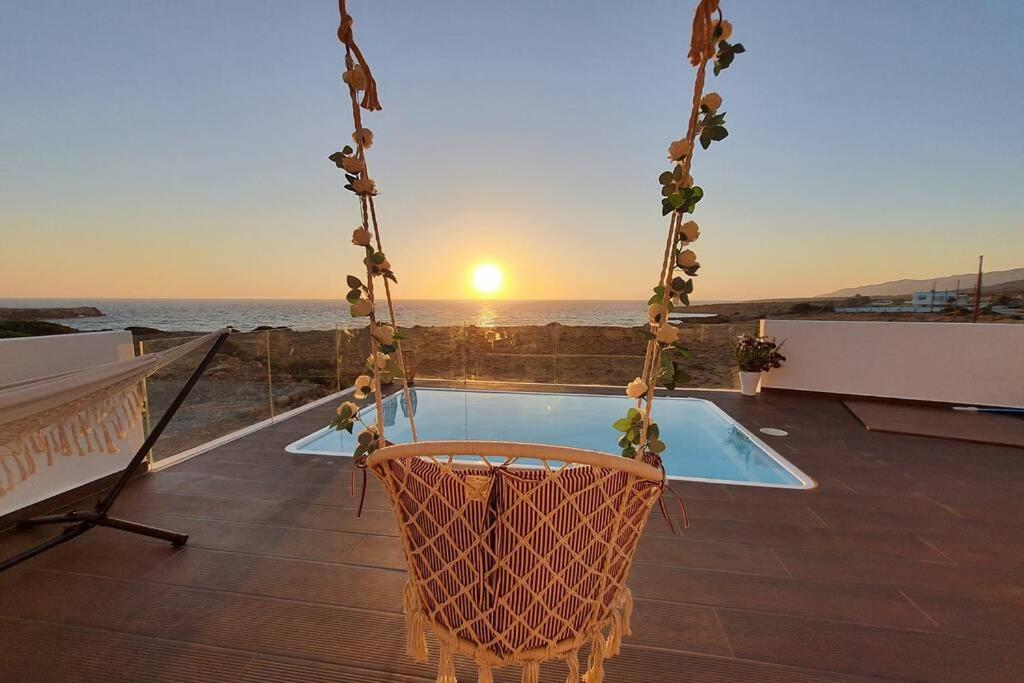 Tramonto Luxury Villa No1- Breathtaking Sunset View Finíki Kültér fotó