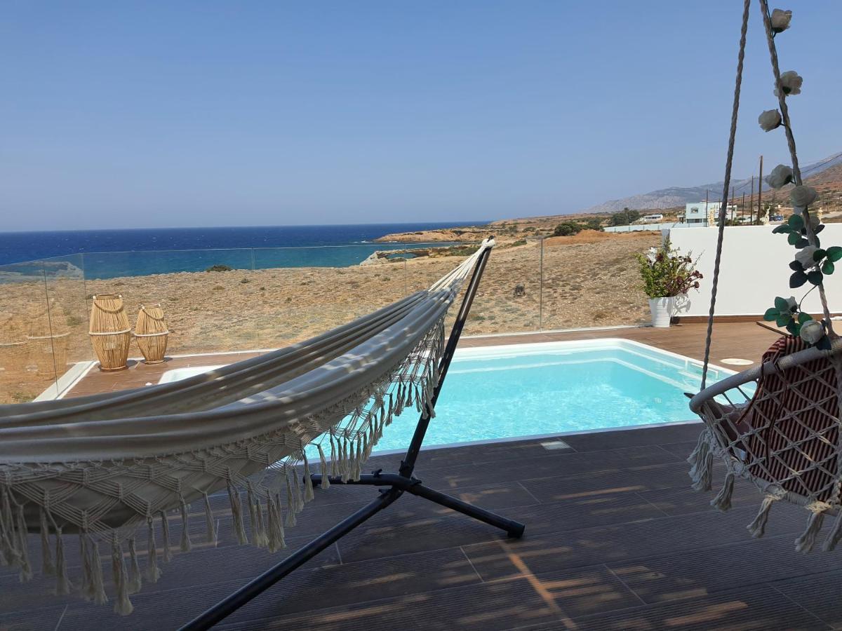 Tramonto Luxury Villa No1- Breathtaking Sunset View Finíki Kültér fotó
