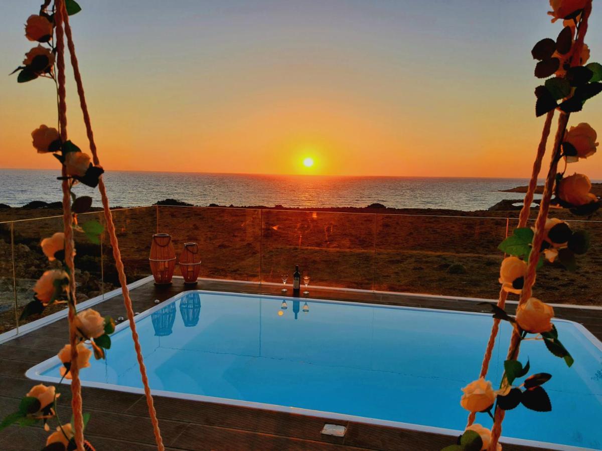 Tramonto Luxury Villa No1- Breathtaking Sunset View Finíki Kültér fotó