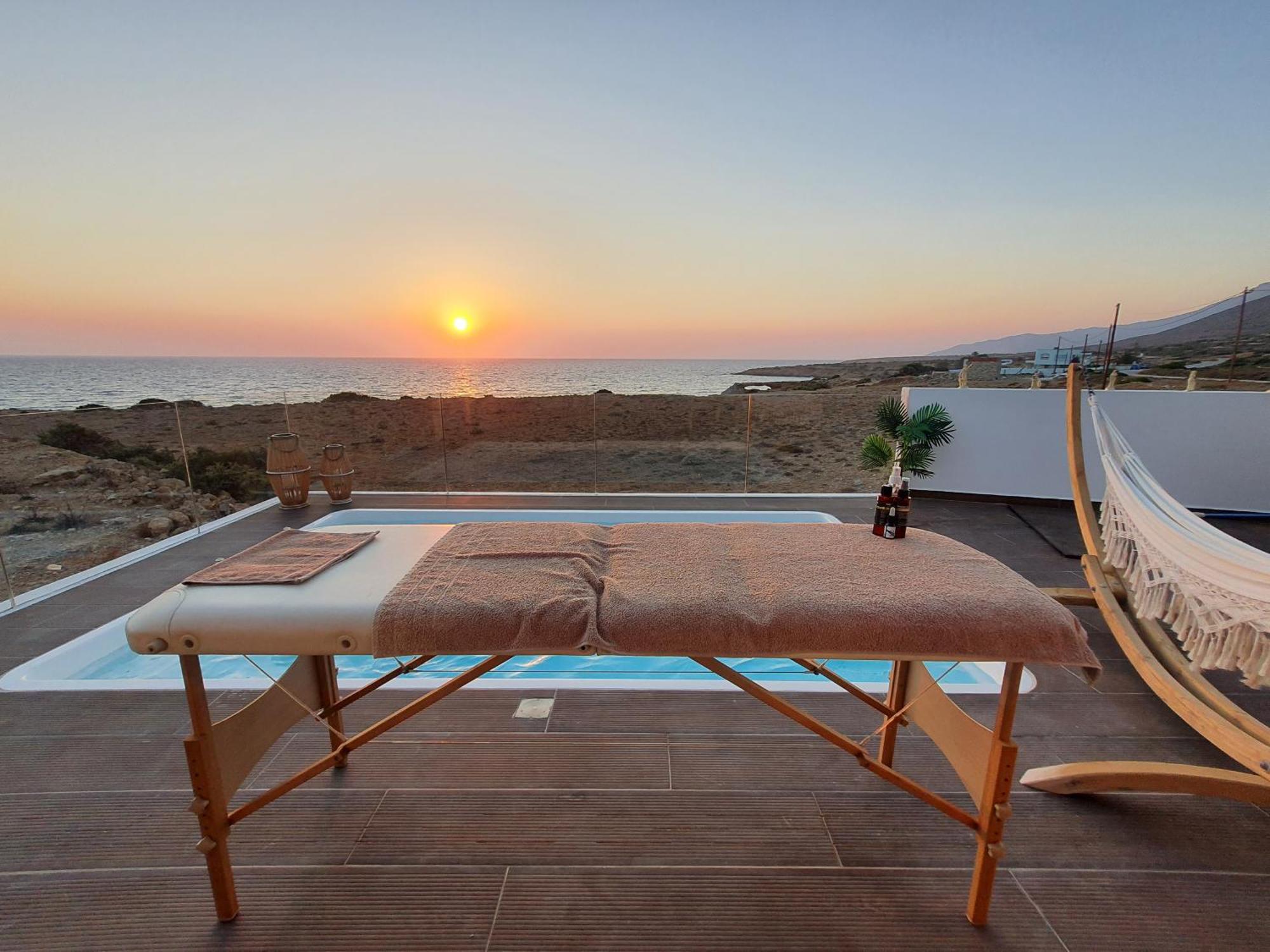 Tramonto Luxury Villa No1- Breathtaking Sunset View Finíki Kültér fotó