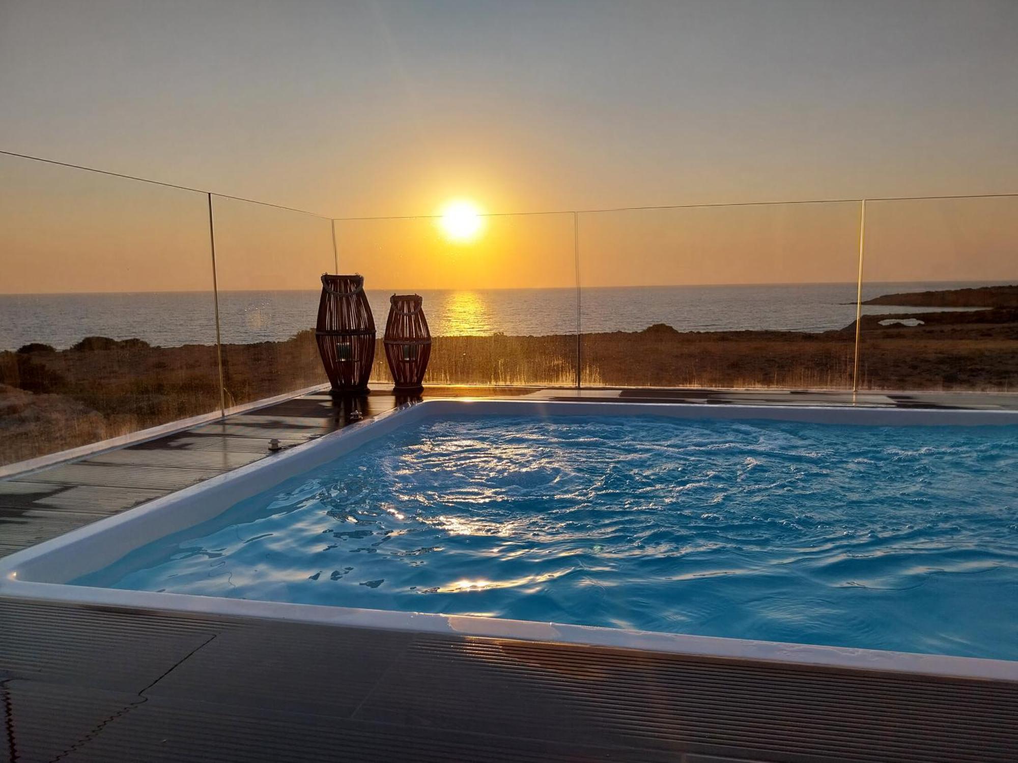 Tramonto Luxury Villa No1- Breathtaking Sunset View Finíki Kültér fotó