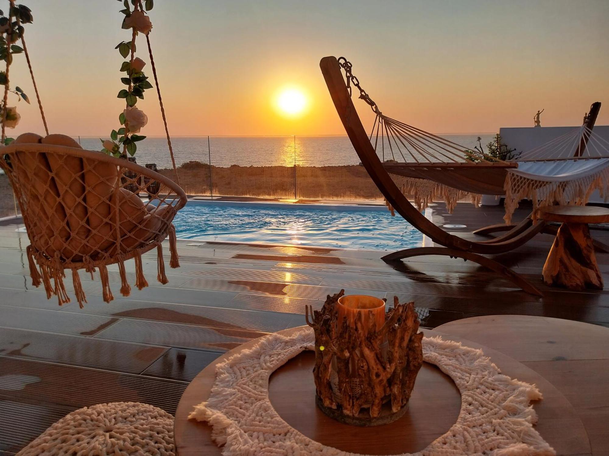 Tramonto Luxury Villa No1- Breathtaking Sunset View Finíki Kültér fotó